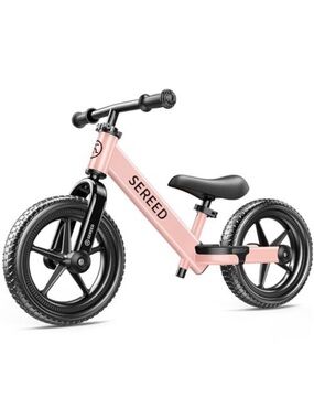 Pink Toddler Balance Bike – Lightweight No-Pedal Trainer